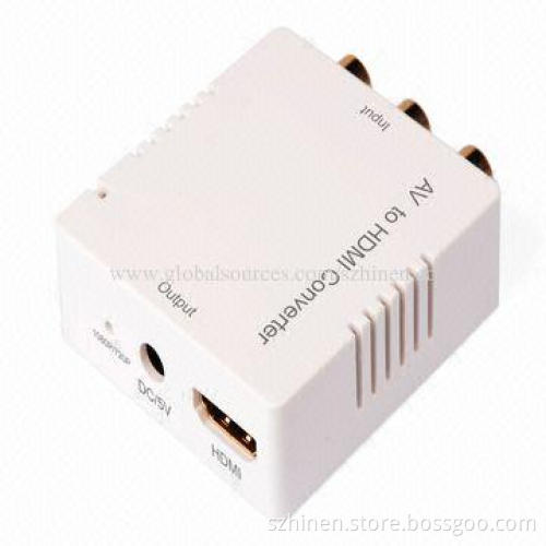 AV to HDMI Converter with Video Signal Can be Up to HDTV 1,080P